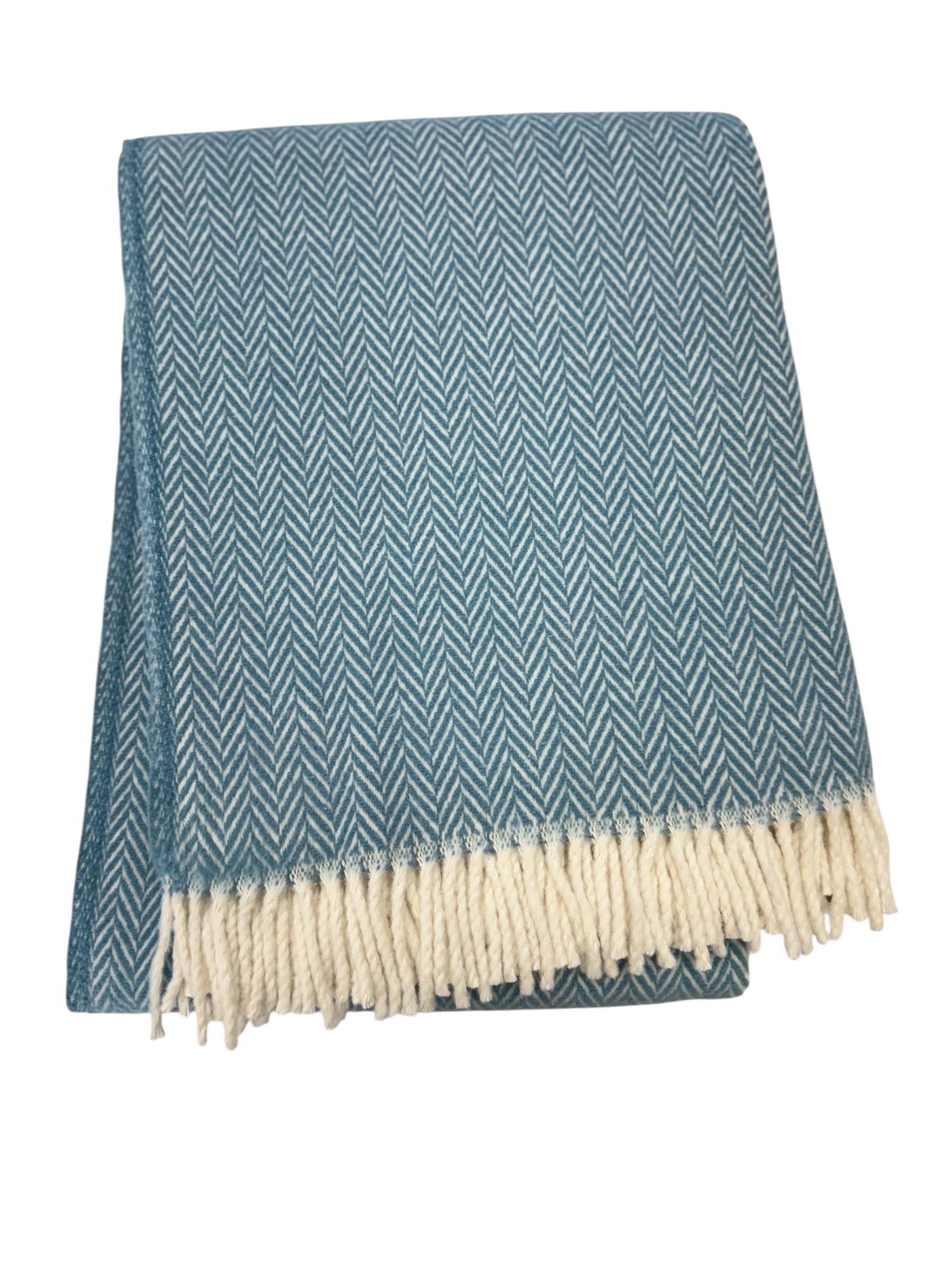 A Soft Idea - Wholesale Throw Blanket - 355 - Herringbone Plush Throw8