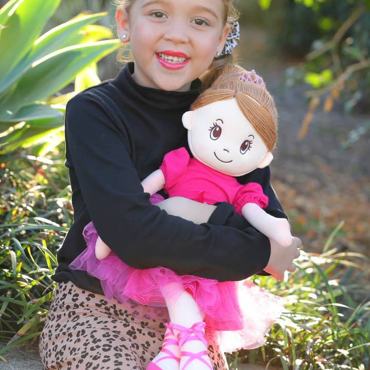 Mad Ally - Wholesale Doll – Kids - Ballerina Indi Doll - Raspberry2