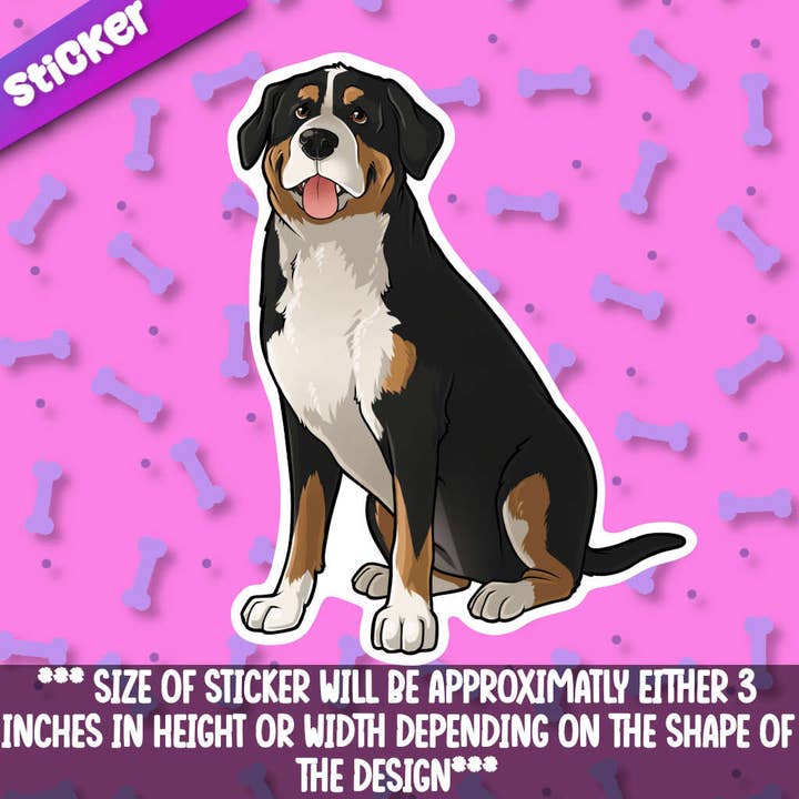 Større schweizisk klistermærke for engroshandel hos Mega Kawaii Cuties