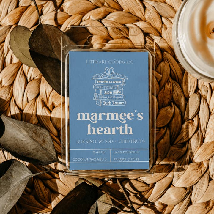 Fall Stocking Stuffer - Bookstore Gift - Bookish Wax Melts for wholesale by Literari Goods, Co | Book Themed Candles + Gifts