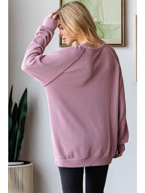 HEIMISH - Wholesale Blouse - Women's - ET7734-12 SOLID SEQUINS RIBBON TOP CHRISTMAS7