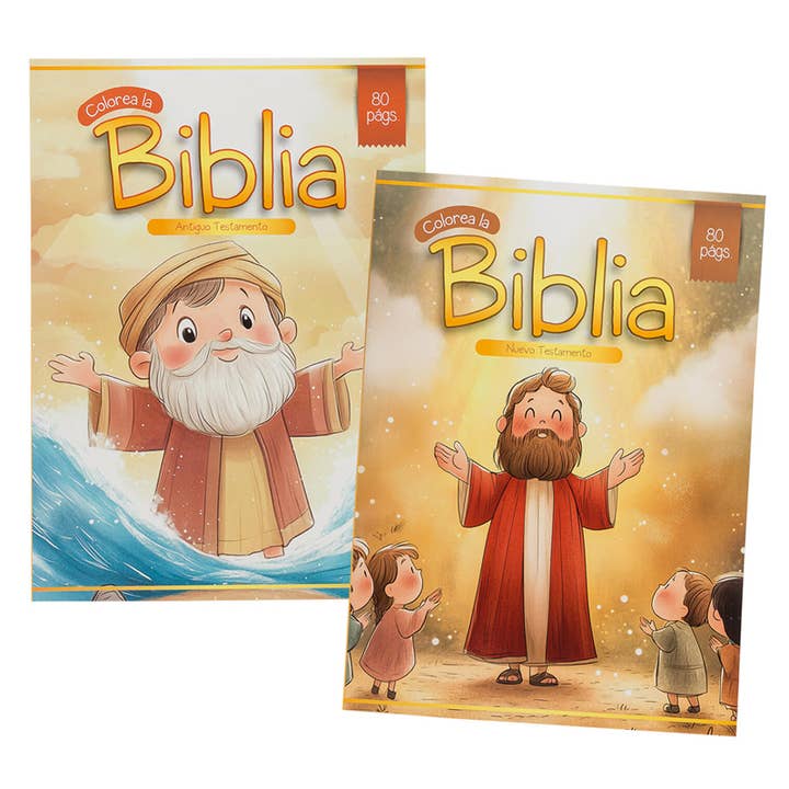 Deluxe Import Trading - Wholesale Coloring Book - Kids & Baby - COLORING BOOK 80pgSPN BIBLIA 2