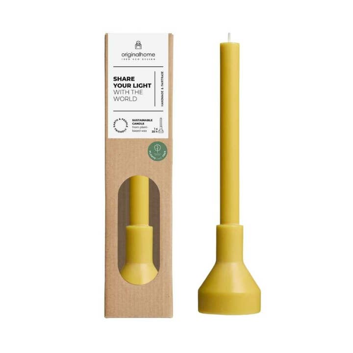 Bougie et Support - Miel pour la vente par Originalhome