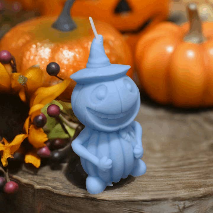 Cheerful Jack-O Candle for wholesale by Scent Fushion Candles