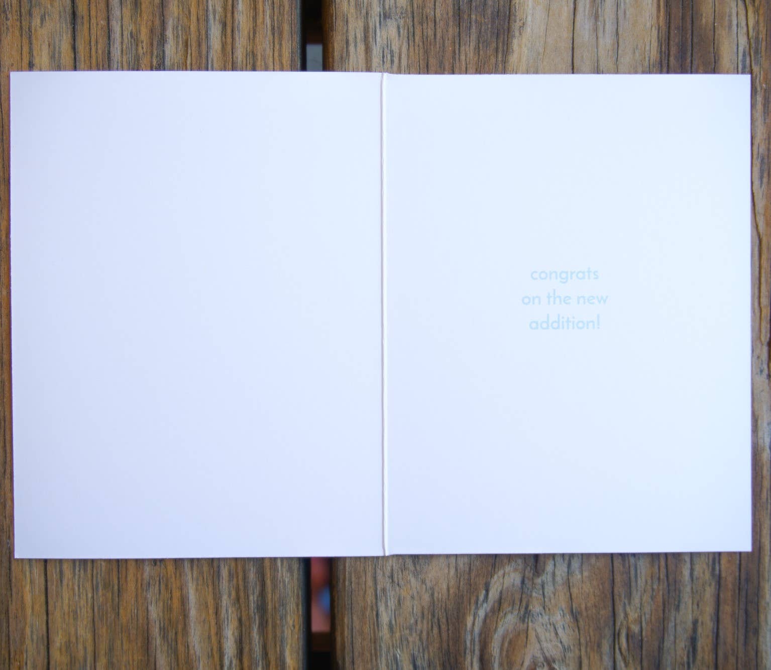 From Me To You - Wholesale Baby Card - Baby Blue Watercolor. Baby Card3