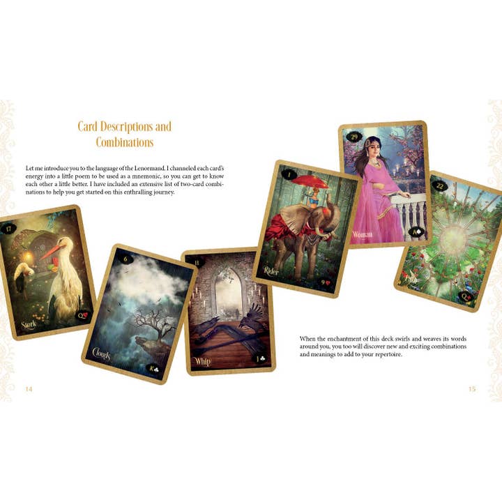 Schiffer Publishing - Wholesale Tarot Cards - Lenormand of Enchantment3