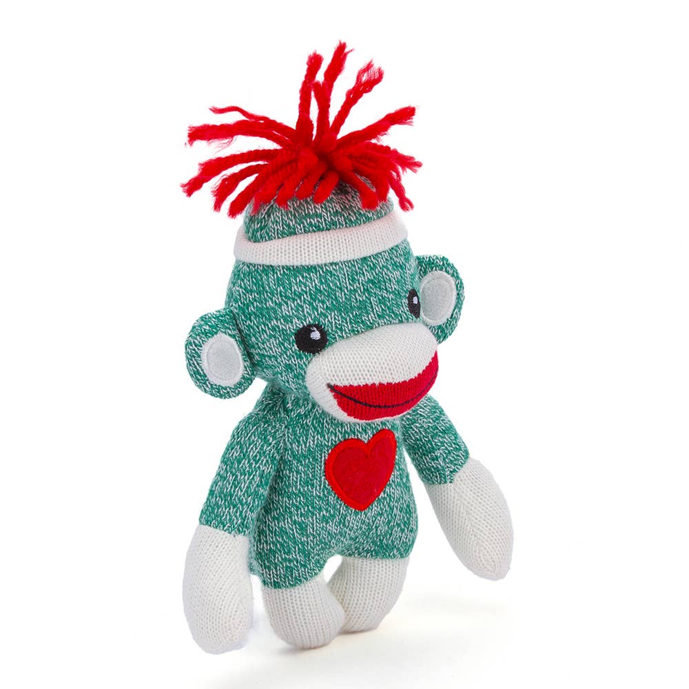 Plushland - Wholesale Stuffed/Plush Toy - Kids & Baby - 6″ Valentine Sock Monkey Plush | Valentine Monkey with Heart10