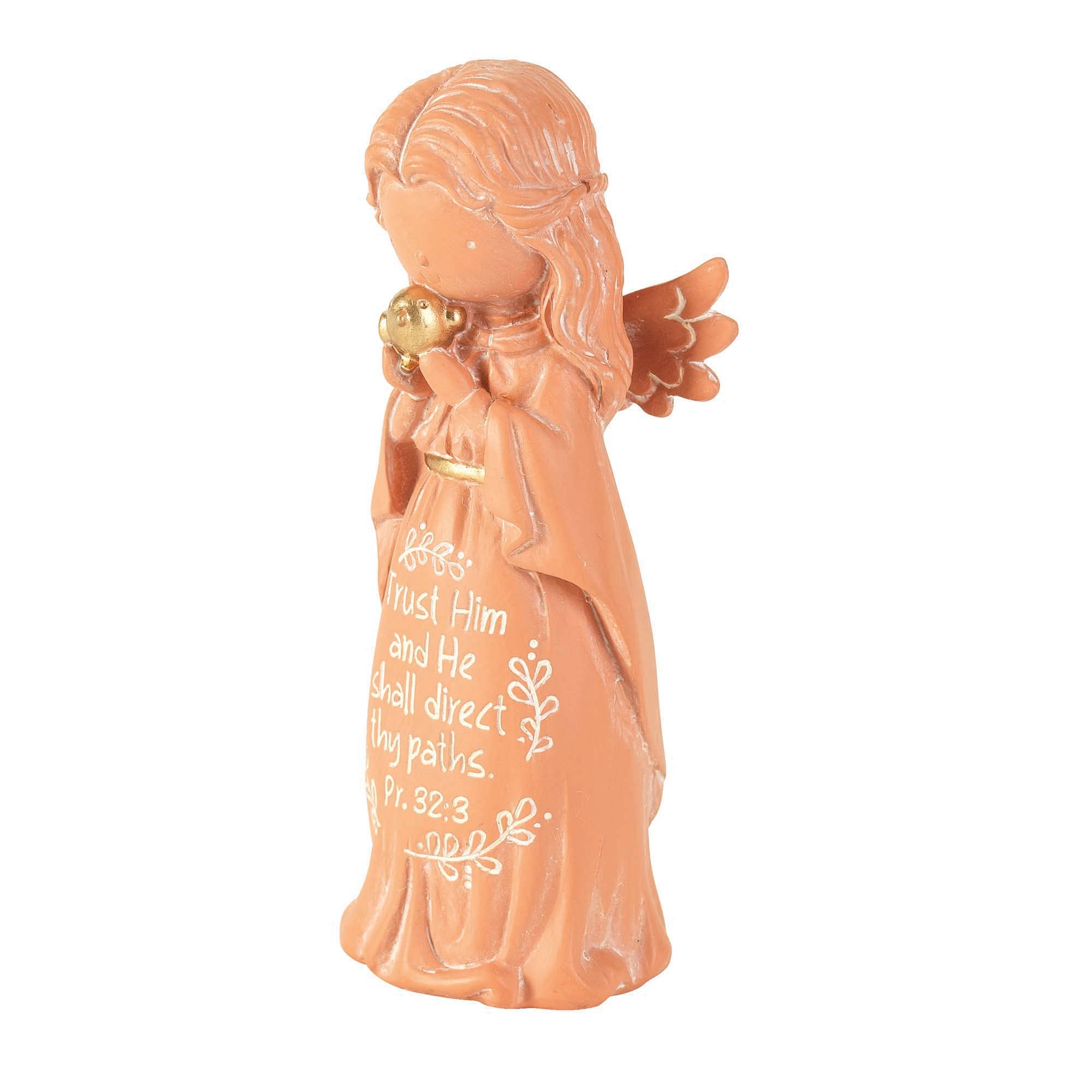 Cottage Garden - Wholesale Decoratief beeldje - 🍗 Engelenbeeldje Vertrouw op de Heer Spreuken 323