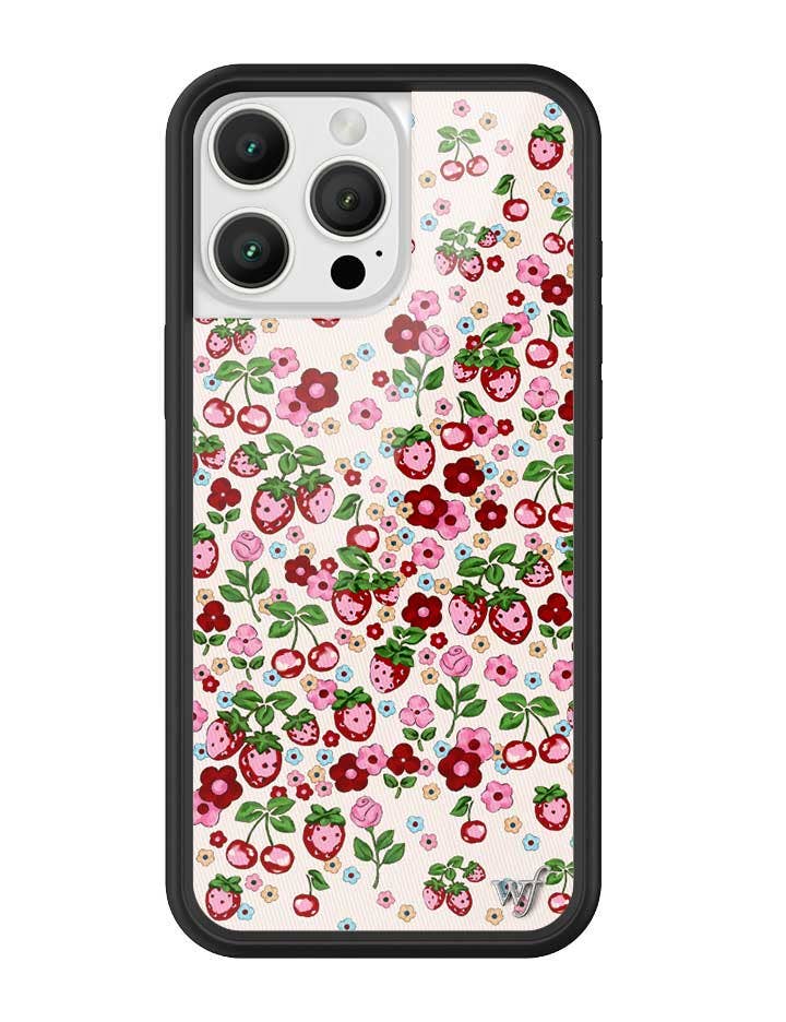 Wildflower Cases - Vendita all'ingrosso Custodia per cellulare - Donna - Custodia per iPhone 16 Pro Max Berry World0