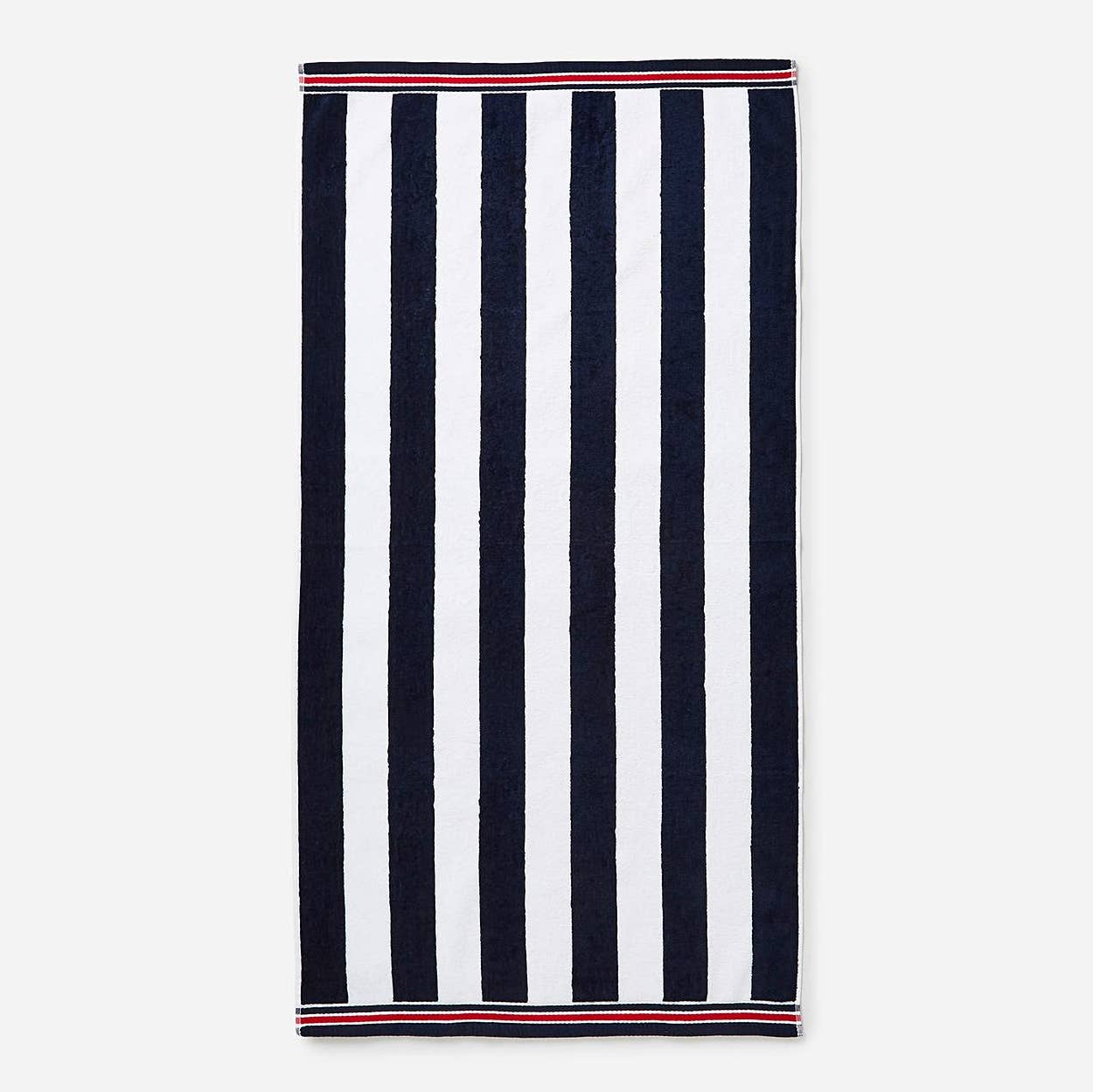 Allure Bath Fashions – wholesale Beach towel – Nautical Stripe Beach Towels - 100% Cotton Rainbow / Navy6