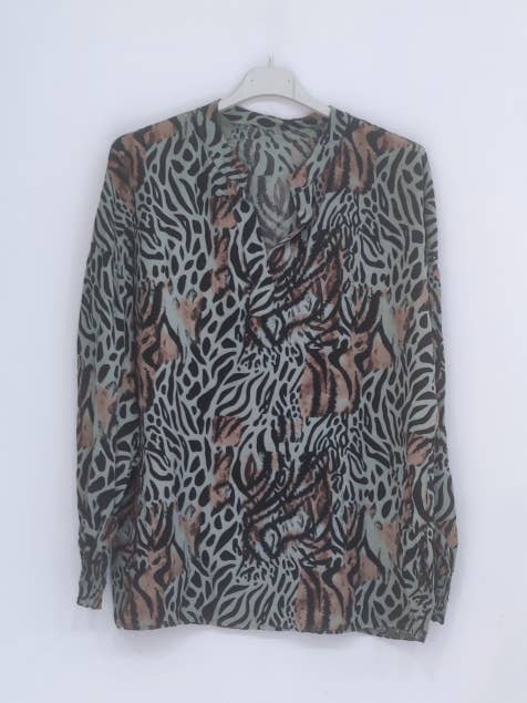 Pomelo paris - Wholesale top - Zwangerschap - Rita tiger blouse4