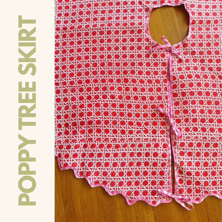 Poppy Tree Skirt for wholesale by Clover Fridays