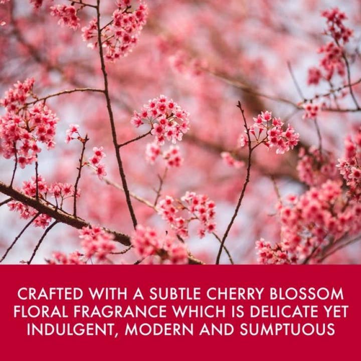 Beauty Goddess - Wholesale Bath & Body Set - Baylis & Harding Boudoire Cherry Blossom Luxury Candlelit Bathing Gift Set - Vegan Friendly