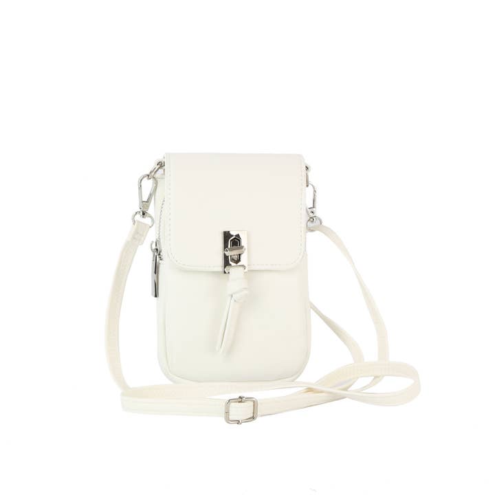 Handbag Factory Corp - Wholesale Crossbody Bag - Women's - Metal closure phone crossbody6