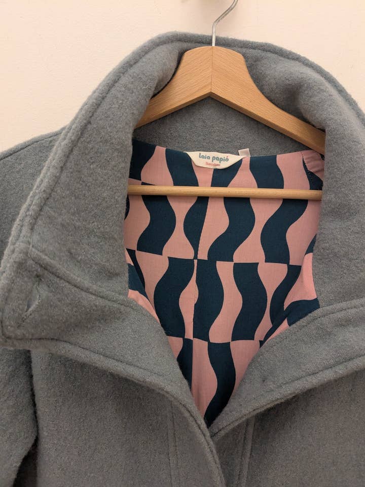 CASACO LÃ JADE por atacado de Laia Papió