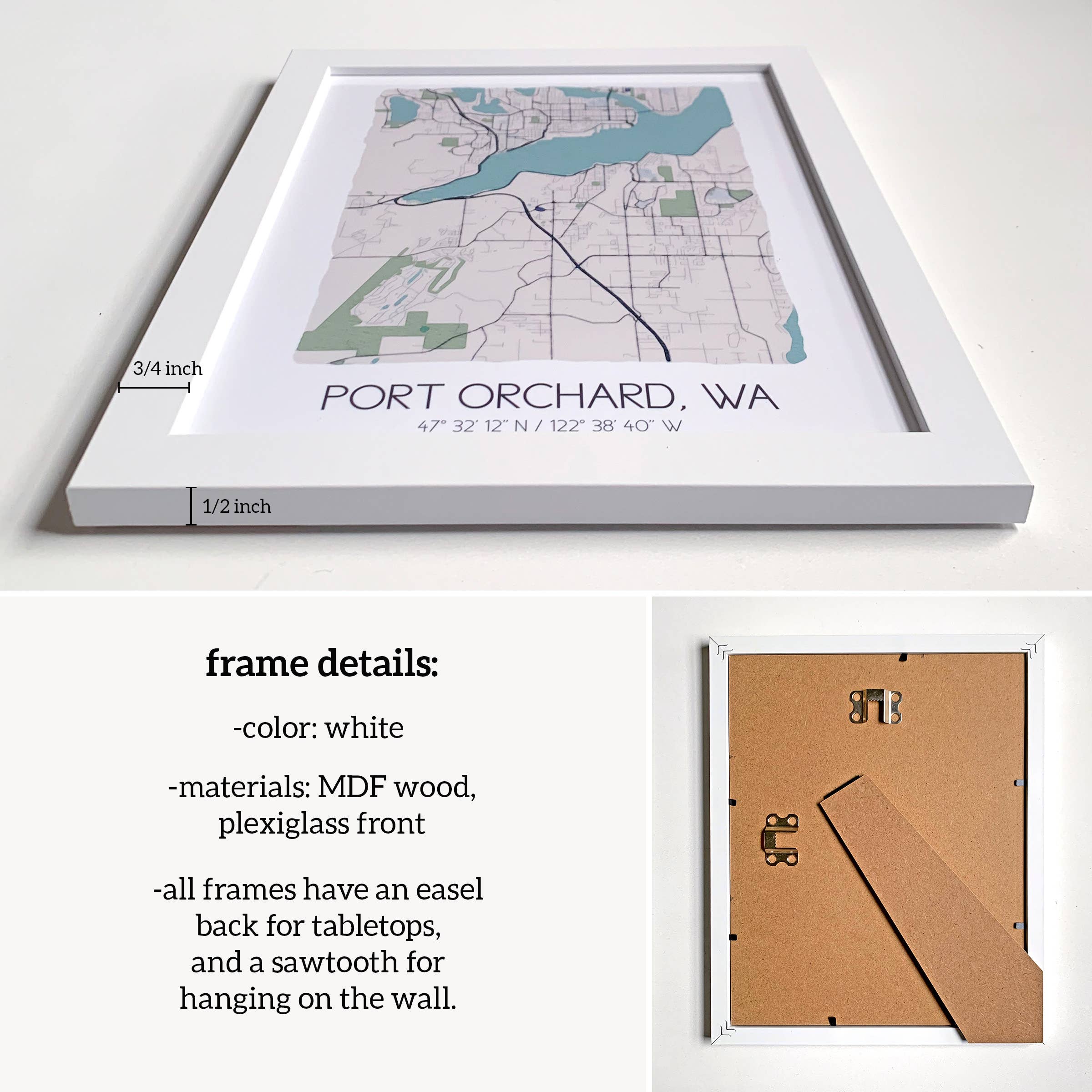 Sparks House Co. - Wholesale Art Print - Indianapolis Indiana Map - Watercolor Map Print - 4 colors8