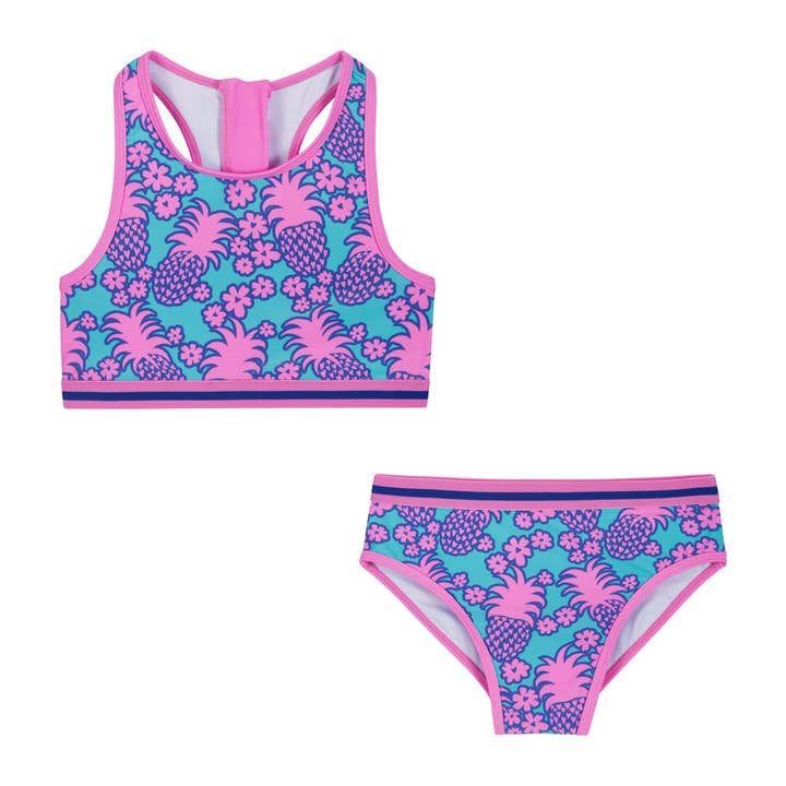 Meisjes Tankini Set | Tropisch Plezier voor wholesale door Andy & Evan