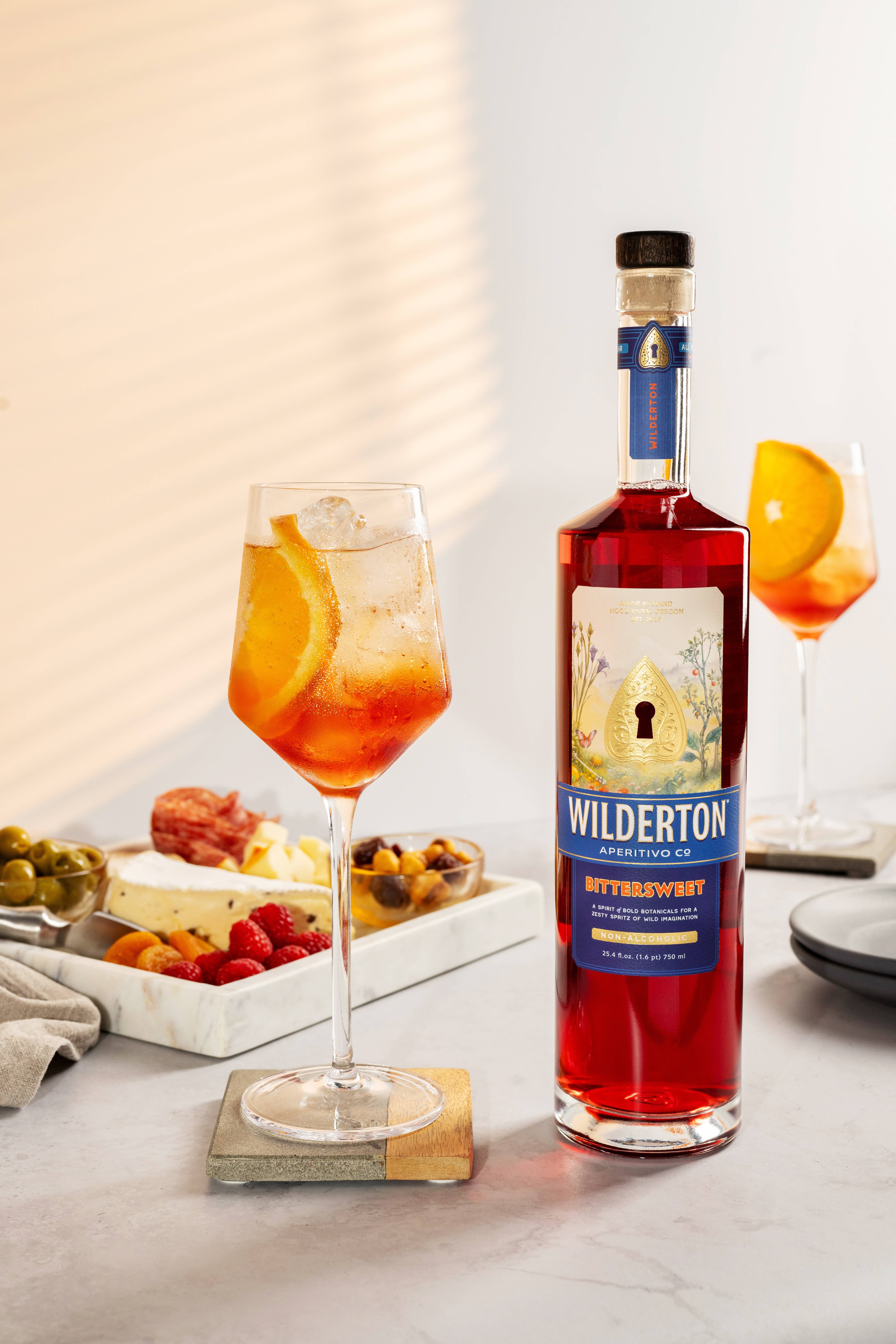 Wilderton Aperitivo Co. - Wholesale Non-Alcoholic Aperitif/Mocktail - Bittersweet Aperitivo Non-Alc Spirit1