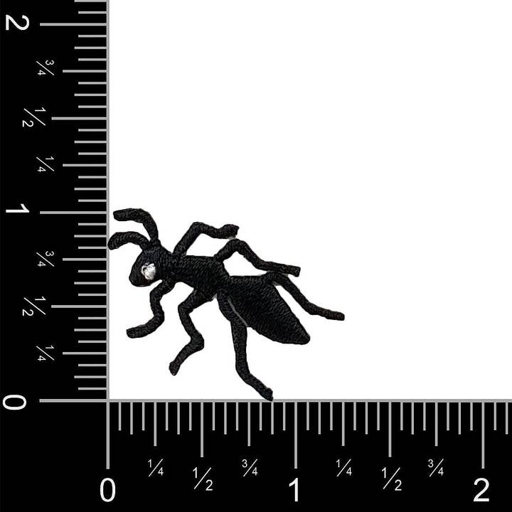 Wholesale Applique – wholesale Patch – Black Ants, Insects, Bugs, Embroidered, Iron-on Patch