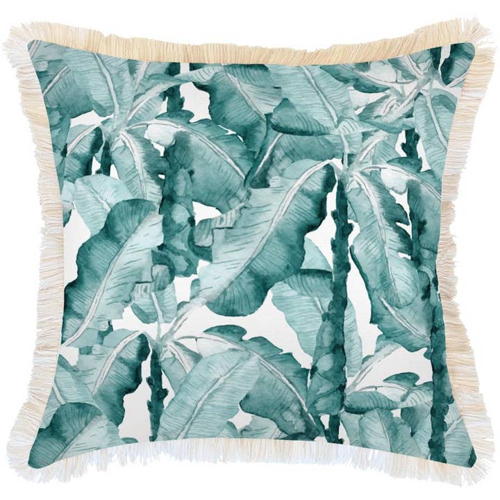 Fodera per cuscino-Coastal Fringe Naturale-Bora Bora 60 cm x 60 cm per la vendita all'ingrosso da parte di Escape To Paradise