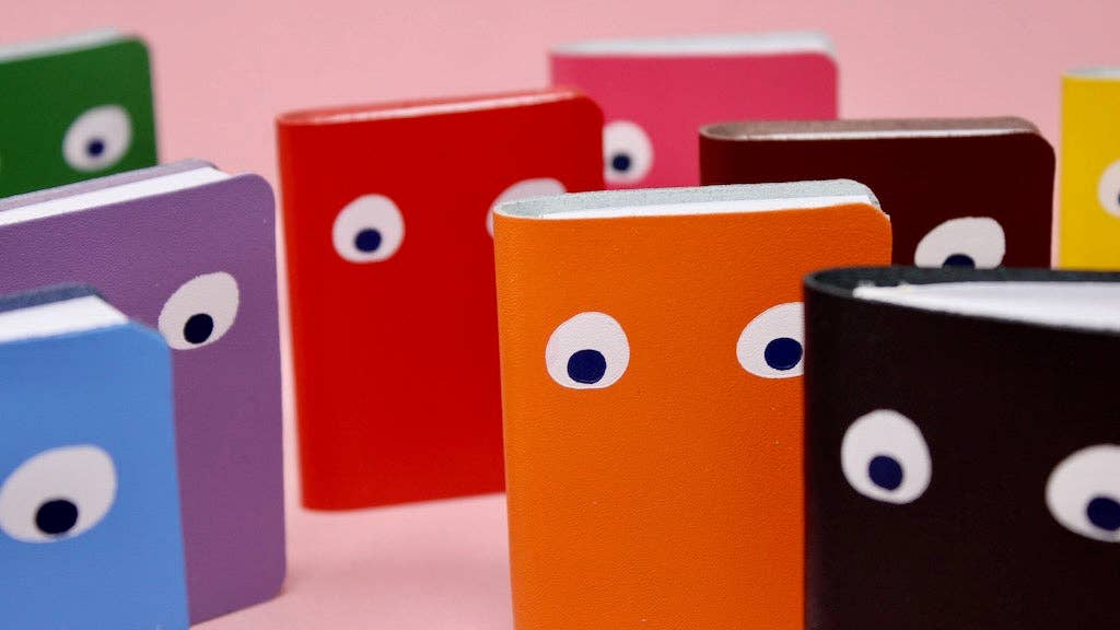 Ark Colour Design - Wholesale Notebook - Googly Eye Mini Notebook12
