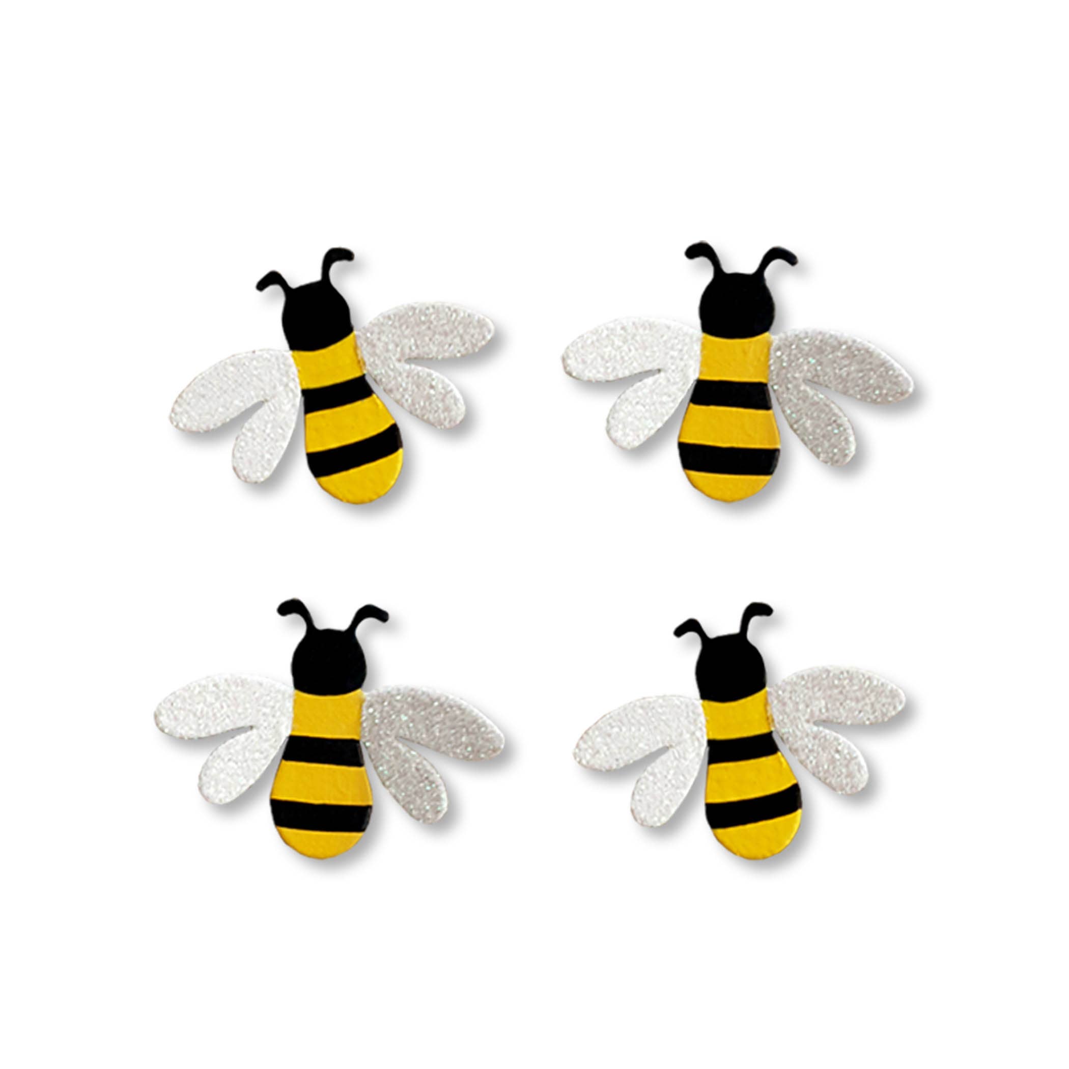 Roeda Studio - Wholesale Magnet - Bee Magnet S/4, Spring Decor