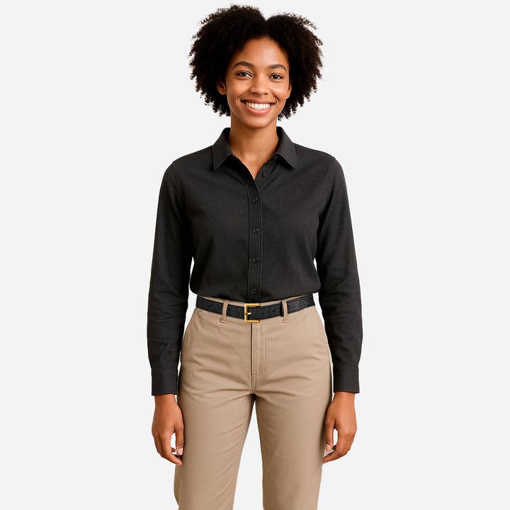 Corkor - Venta al por mayor Cinturón - Mujer - Cinturón de Corcho para Mujer 20mm (13/16") - Hebilla Dorada7