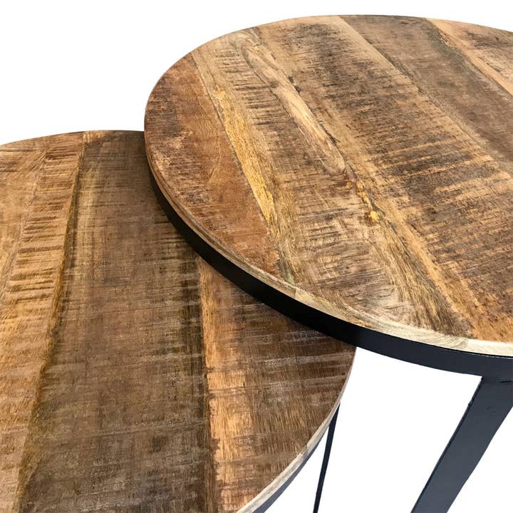 Voglrieder - Wholesale Coffee Table - Coffee table set of 2 side tables living room table round Aust1
