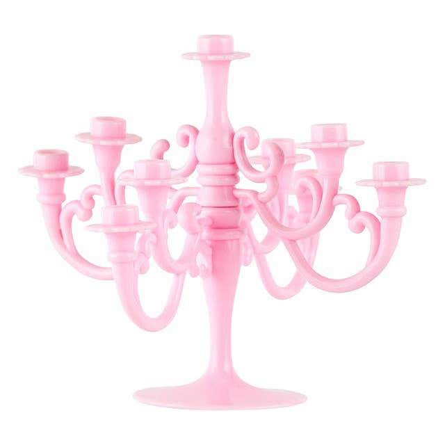 Slant Collections by Creative Brands - Wholesale Cake/Cupcake Topper - Cake Candelabra - Pink1