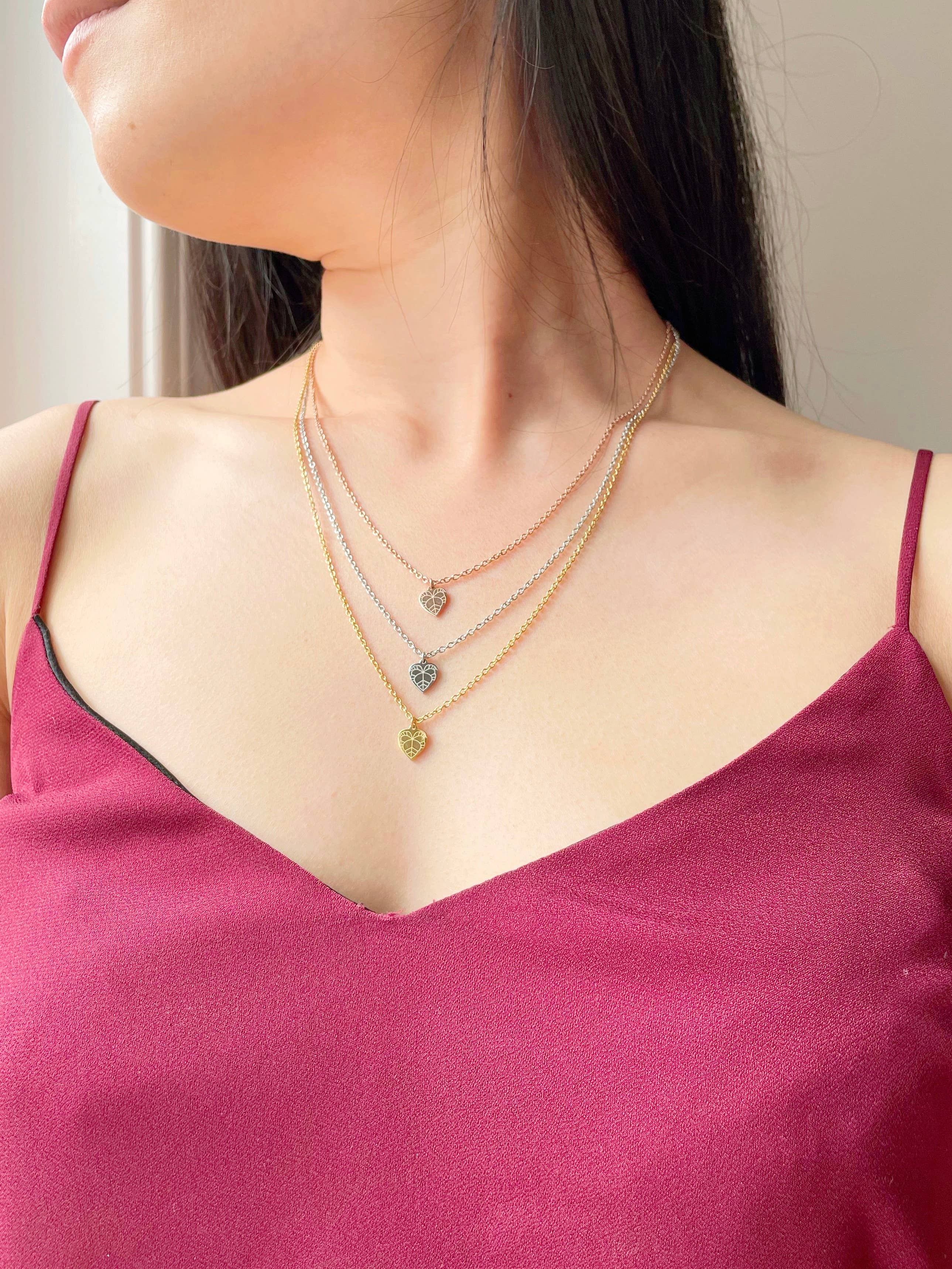 Dainty Little Tiny Things - Wholesale Pendant/Charm Necklace - Tiny Plant Charm Jewelry5