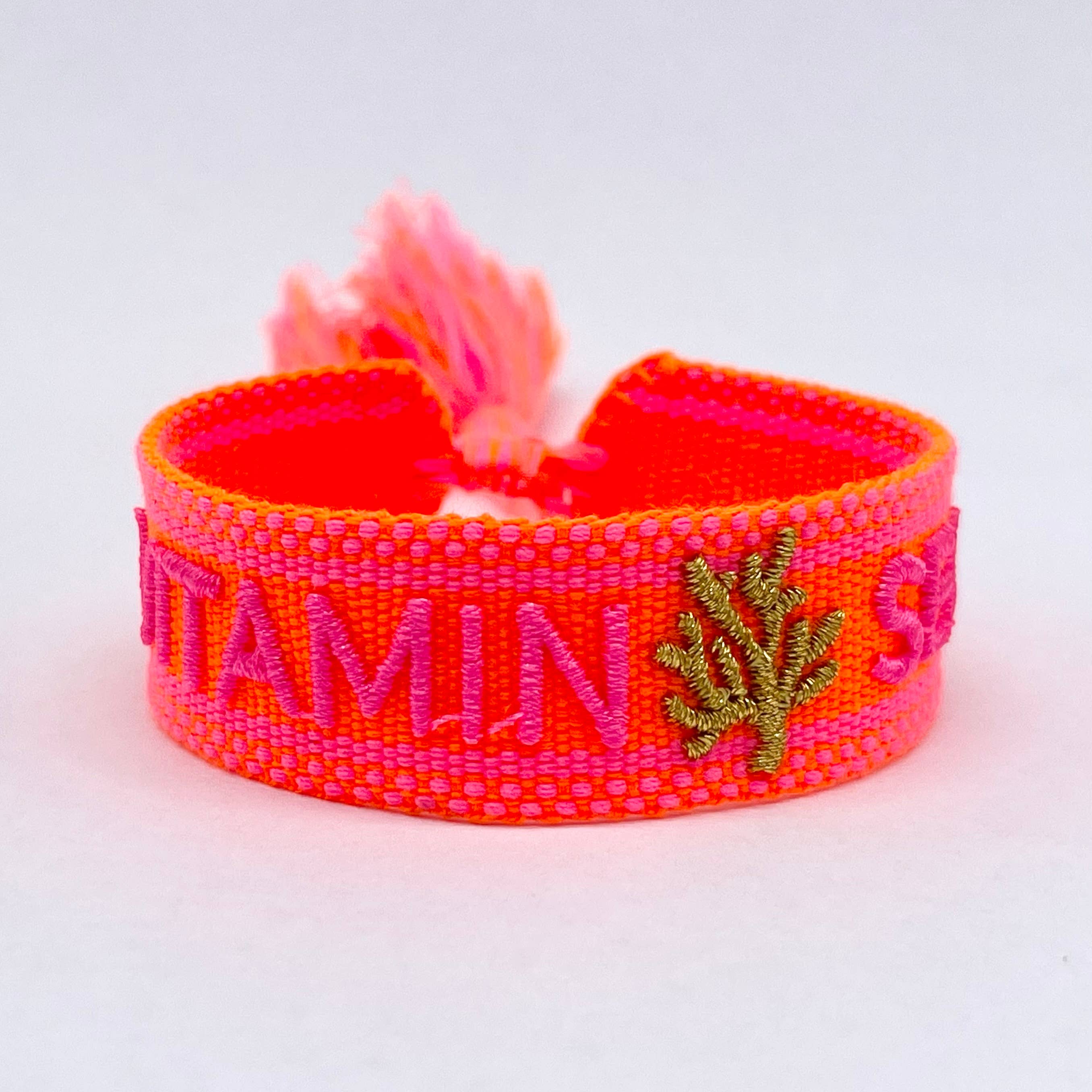 Parsley & Pepper - Wholesale Woven/Braided Bracelet - VITAMIN SEA Statement Bracelet woven, embroidered5