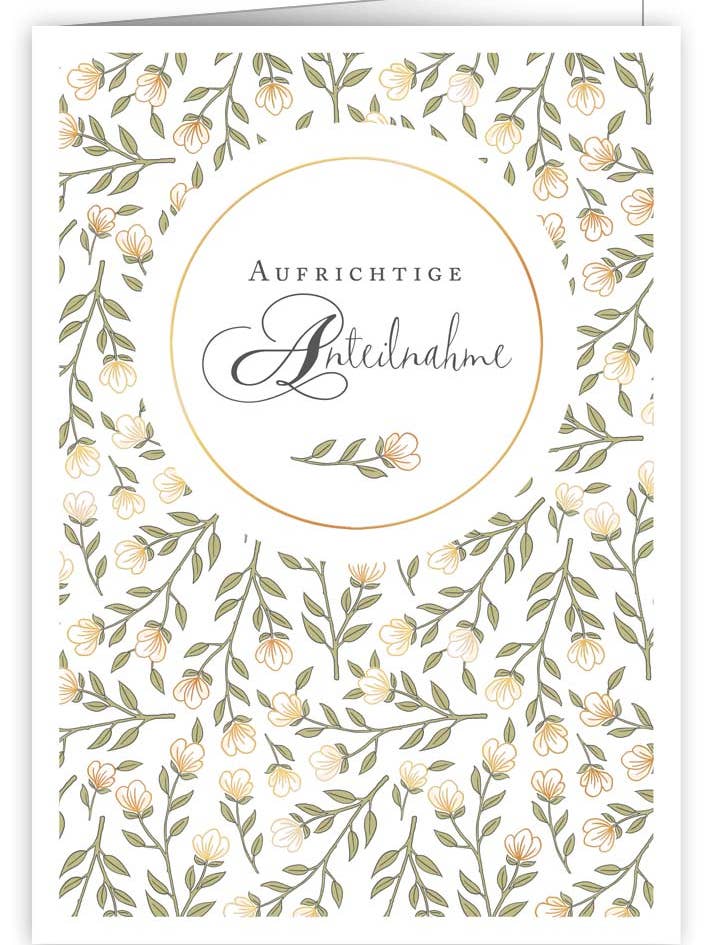 Sincere condolences; 1073 for wholesale by Actetre Deutschland Gmbh