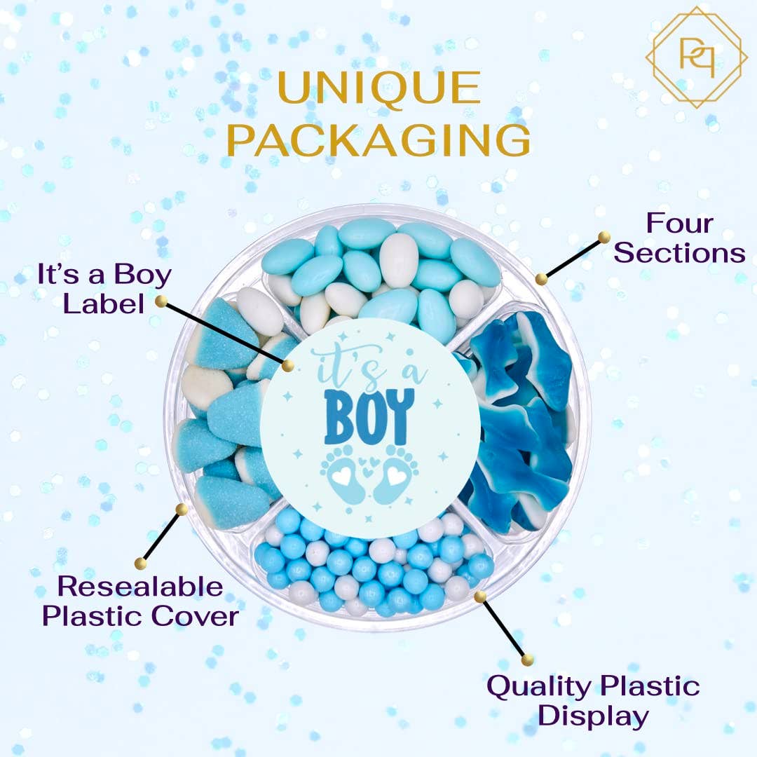 Purple Plum - Wholesale Gummy - Its a Boy Candy Gift Platter2