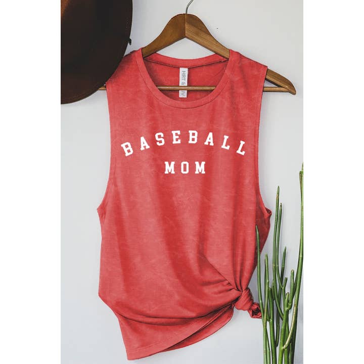 TANKTOP MIT BASEBALLMOTIV MIT MINERALGRAFIK für den Großhandel von HRTandLUV