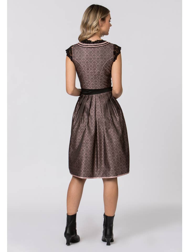 dusky pink Dirndl Finja for wholesale on Faire2