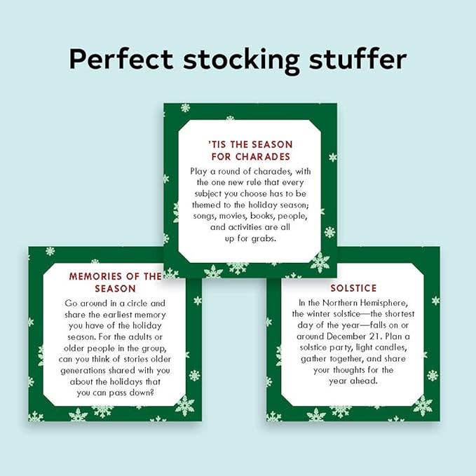 Chronicle Books - Wholesale Card Game - After Dinner Amusements: Happy Holidays2