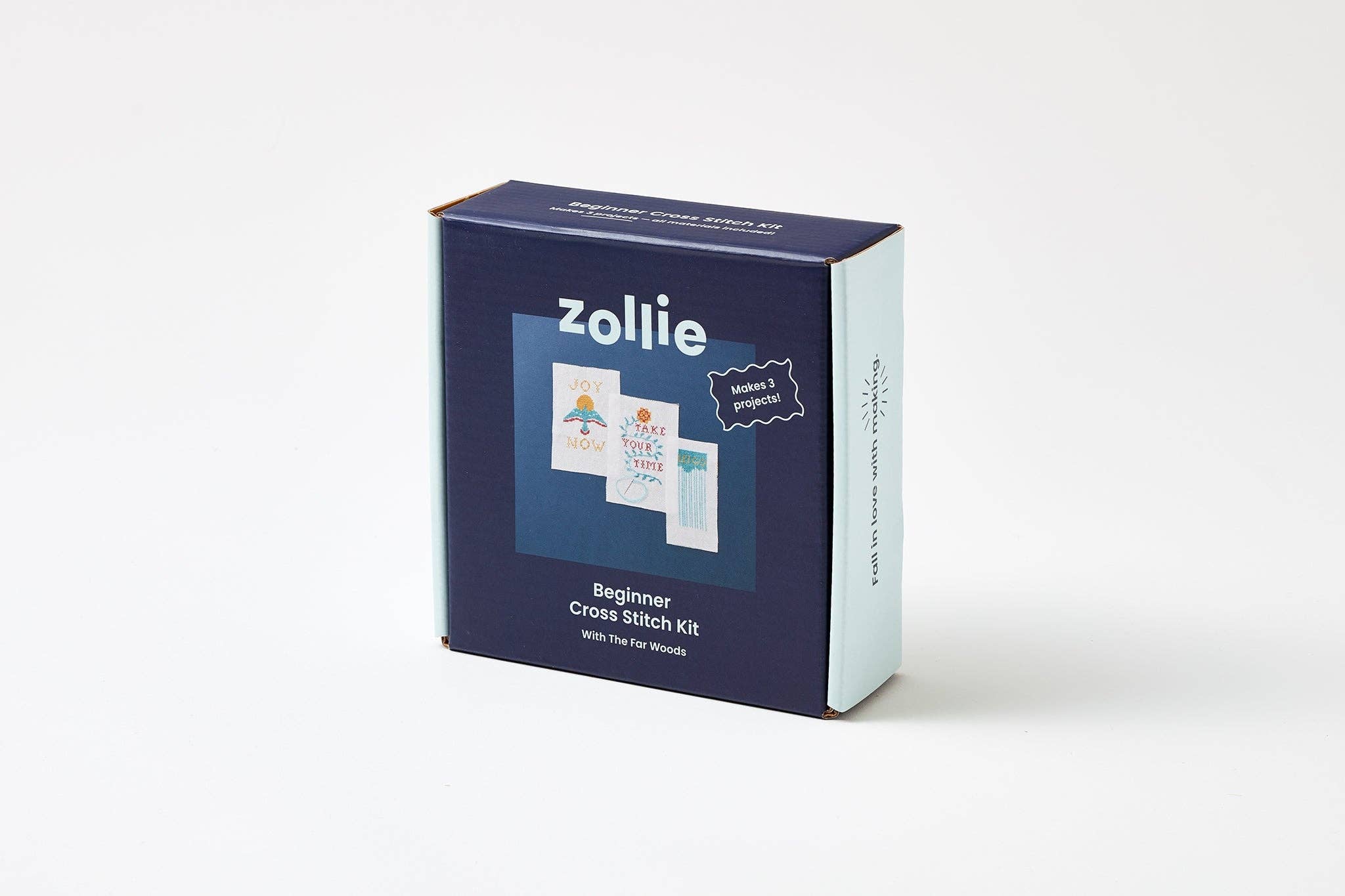 Zollie - Wholesale DIY Craft Kit - Beginner Cross Stitch Kit - 3 Projects3