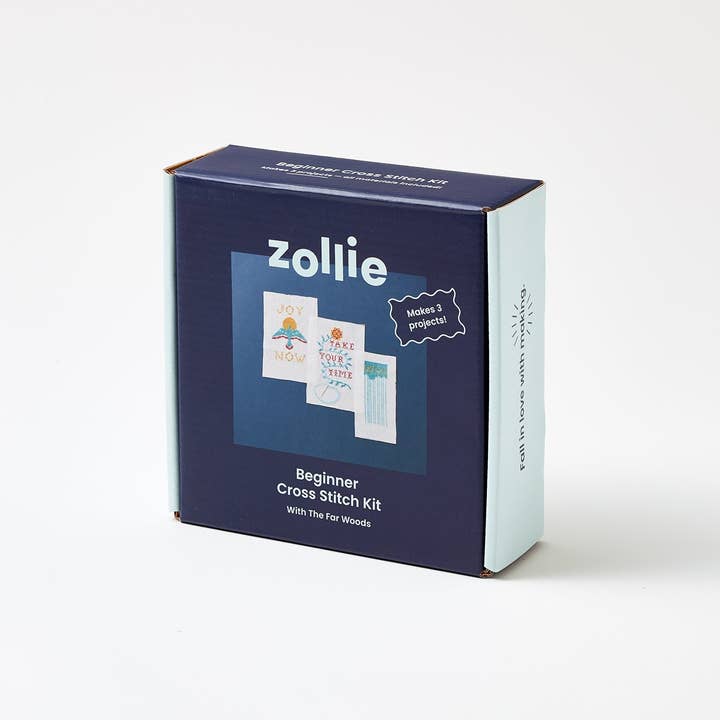 Zollie - Wholesale DIY Craft Kit - Beginner Cross Stitch Kit - 3 Projects3
