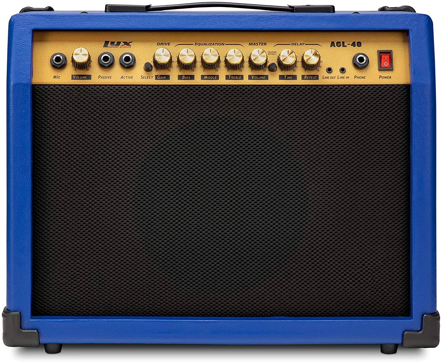 LyxPro - Vendita all'ingrosso Strumenti musicali - Amplificatore per chitarra elettrica con altoparlante integrato e ingresso jack19