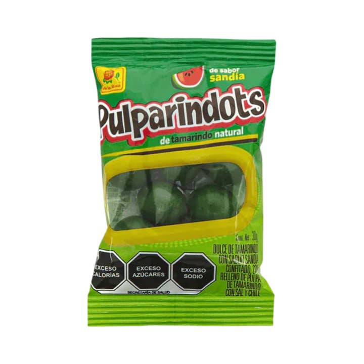 Carnival Candies & Ice Cream Inc. - Wholesale Hard Candy - De La Rosa Pulparindots Sandia Mexican Candy (12 Count)1