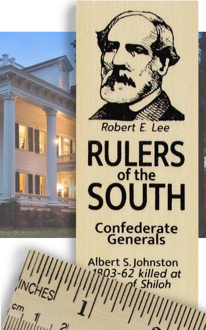 Channel Craft - Wholesale Ruler - Rulers of the South (Civil War Generals)0