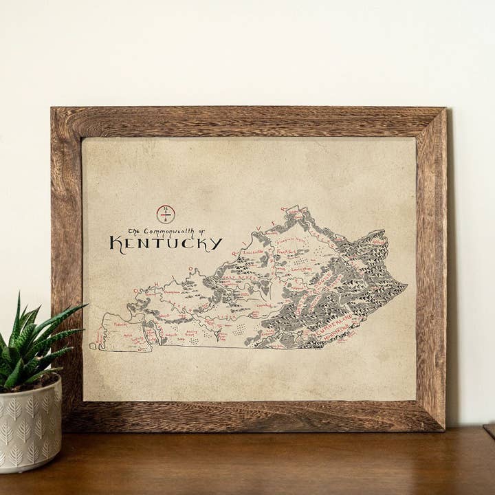 Lord of Maps - Wholesale Map - Kentucky Map6