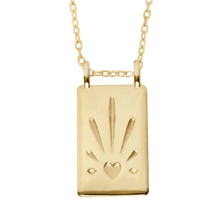 Awake Halskette - 18 Karat vergoldetes Silber für den Großhandel von Saywite