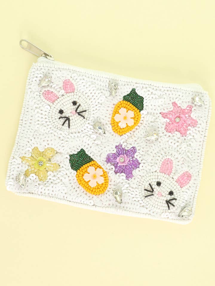 Easter Theme Jeweled Coin Bag for wholesale by SP Sophia Collection