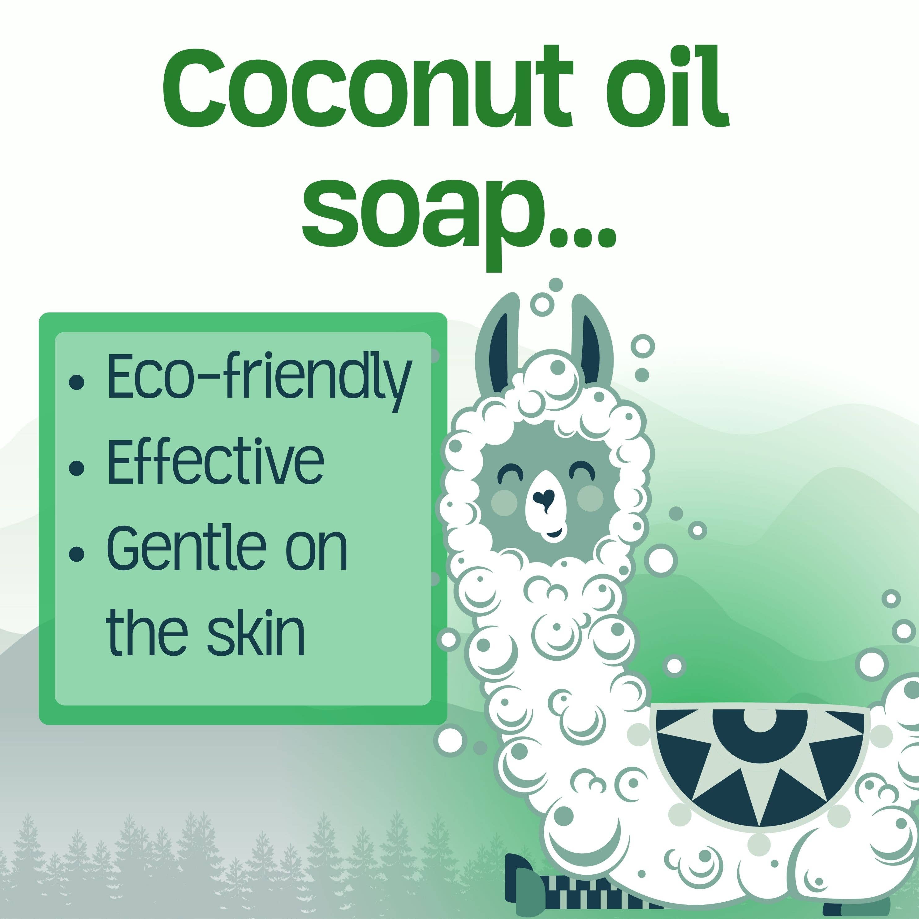 Green Llama – wholesale Pulvertvättmedel/tvättmedelstabletter – Naturligt Tvättmedel Pulver Doftfritt (60 Tvättar) - Förpackning med 65