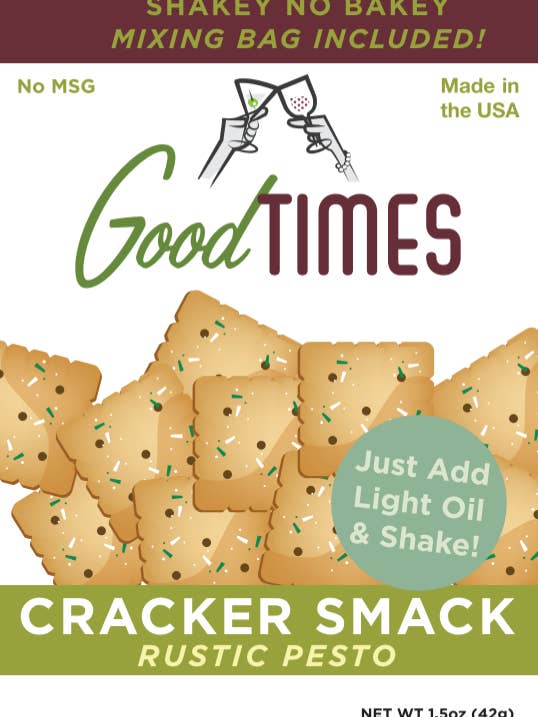 Cracker Smack® Rustik Pesto med GRATIS provsmakning för wholesale av Good Times
