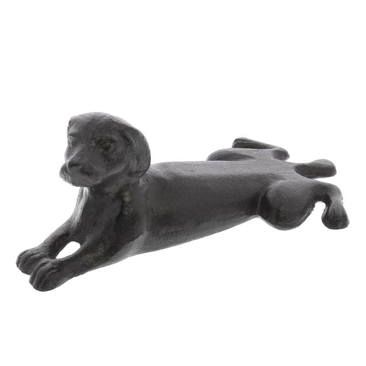 HomArt - Wholesale Door stop - Lab Door Wedge, Cast Iron - Antique Brown