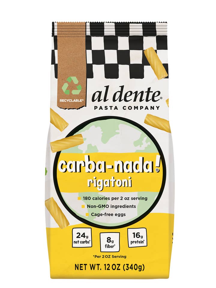 Protein Rigatoni for wholesale by Al Dente Pasta