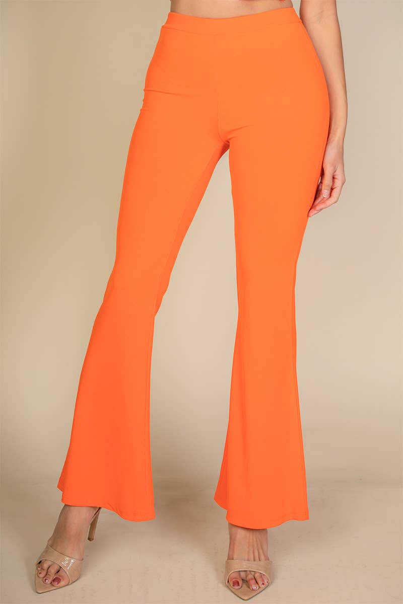CAPELLA APPAREL - Wholesale Pants - Women's - High Waisted Flare Pants52