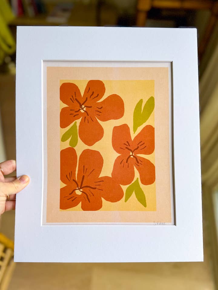Arizona Flowers Print for wholesale by Sierra Rehrer Designs